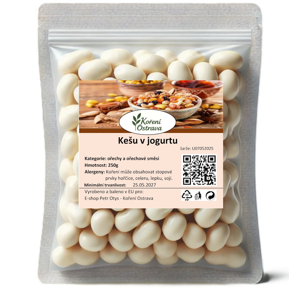 Kešu v jogurtu
