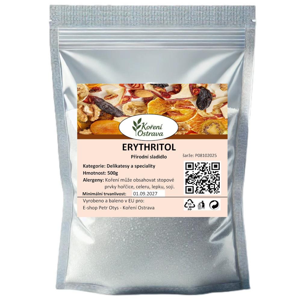 Erythritol – přírodní sladidlo