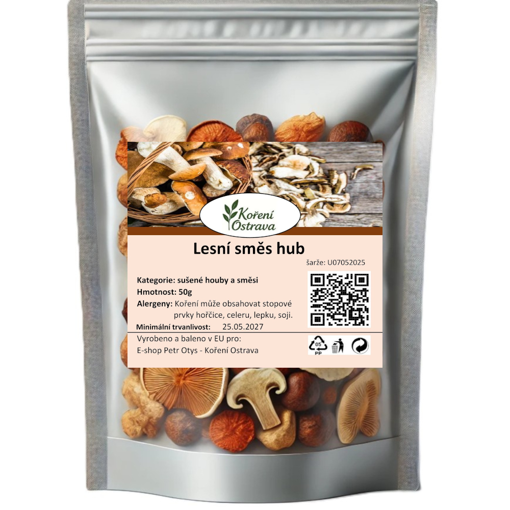 Lesní směs hub