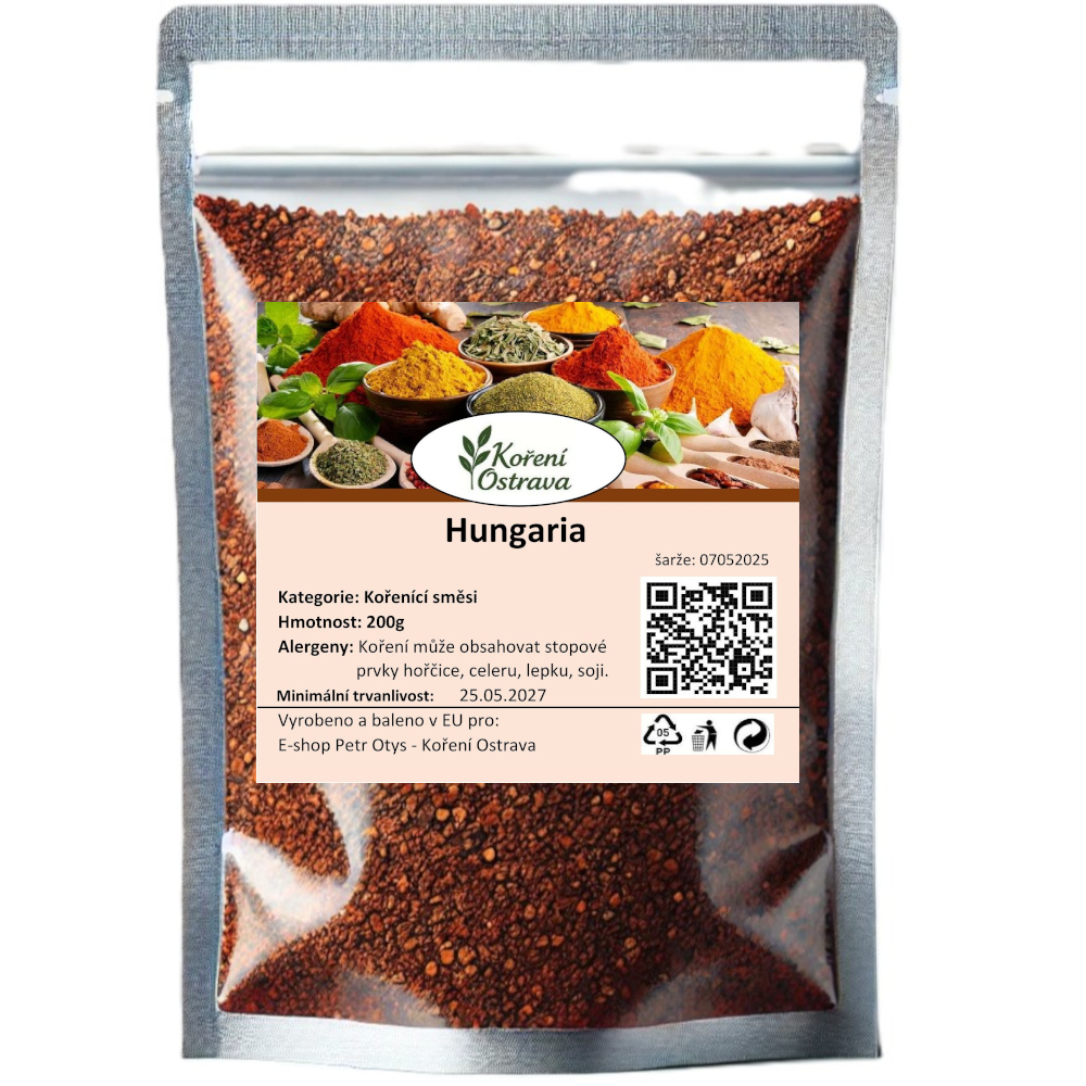 Maďarská kořenící směs Hungaria