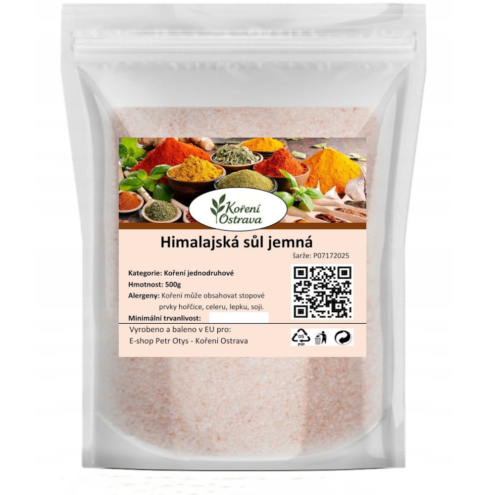 Sůl Himalájská jemná