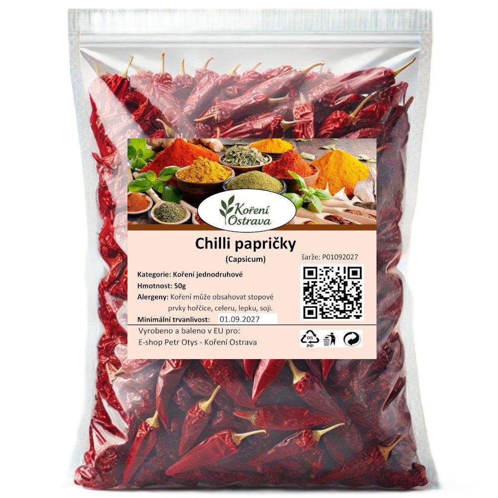 Chilli papričky