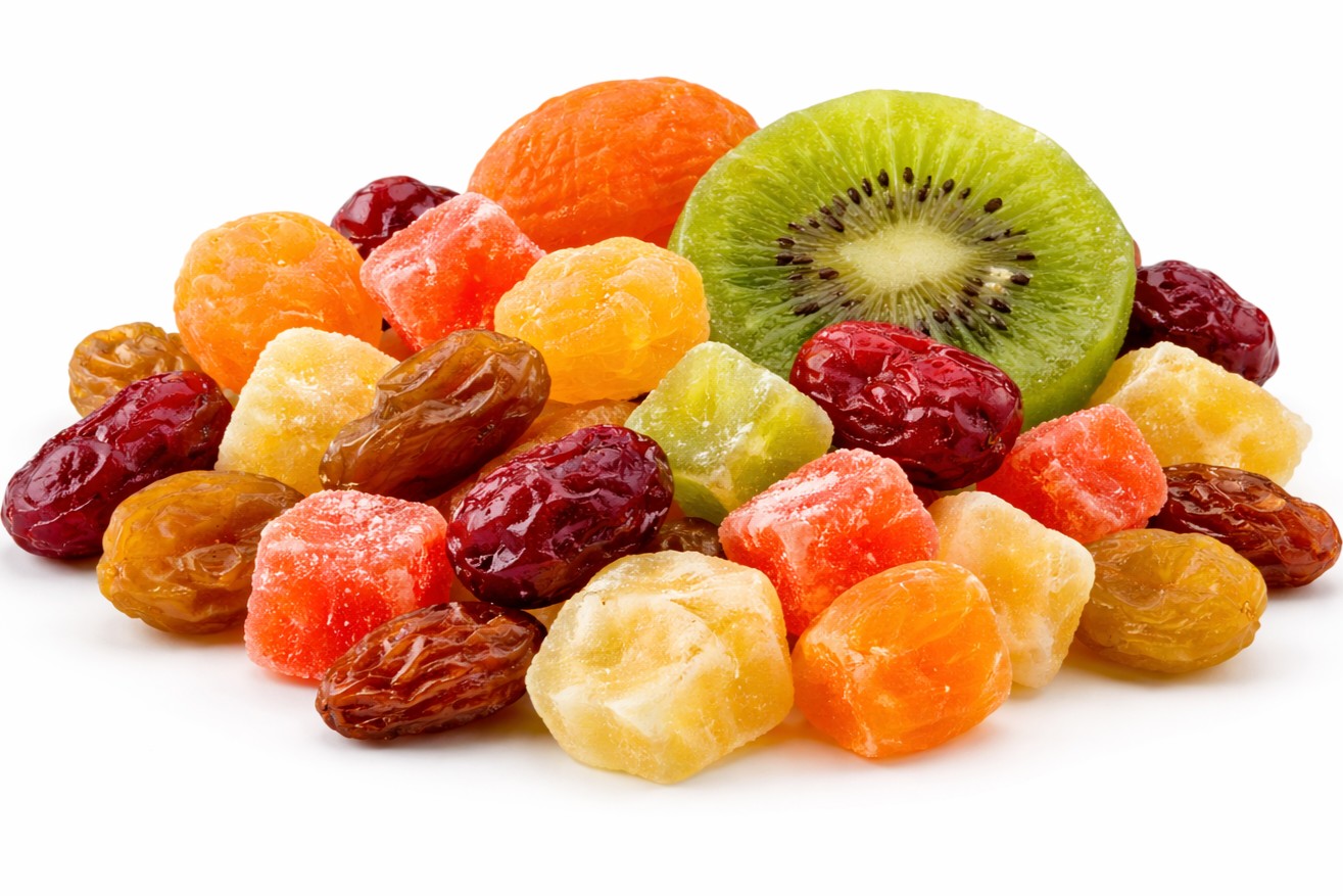 OVOCE - sušené, kandované i proslazené sladké dobroty