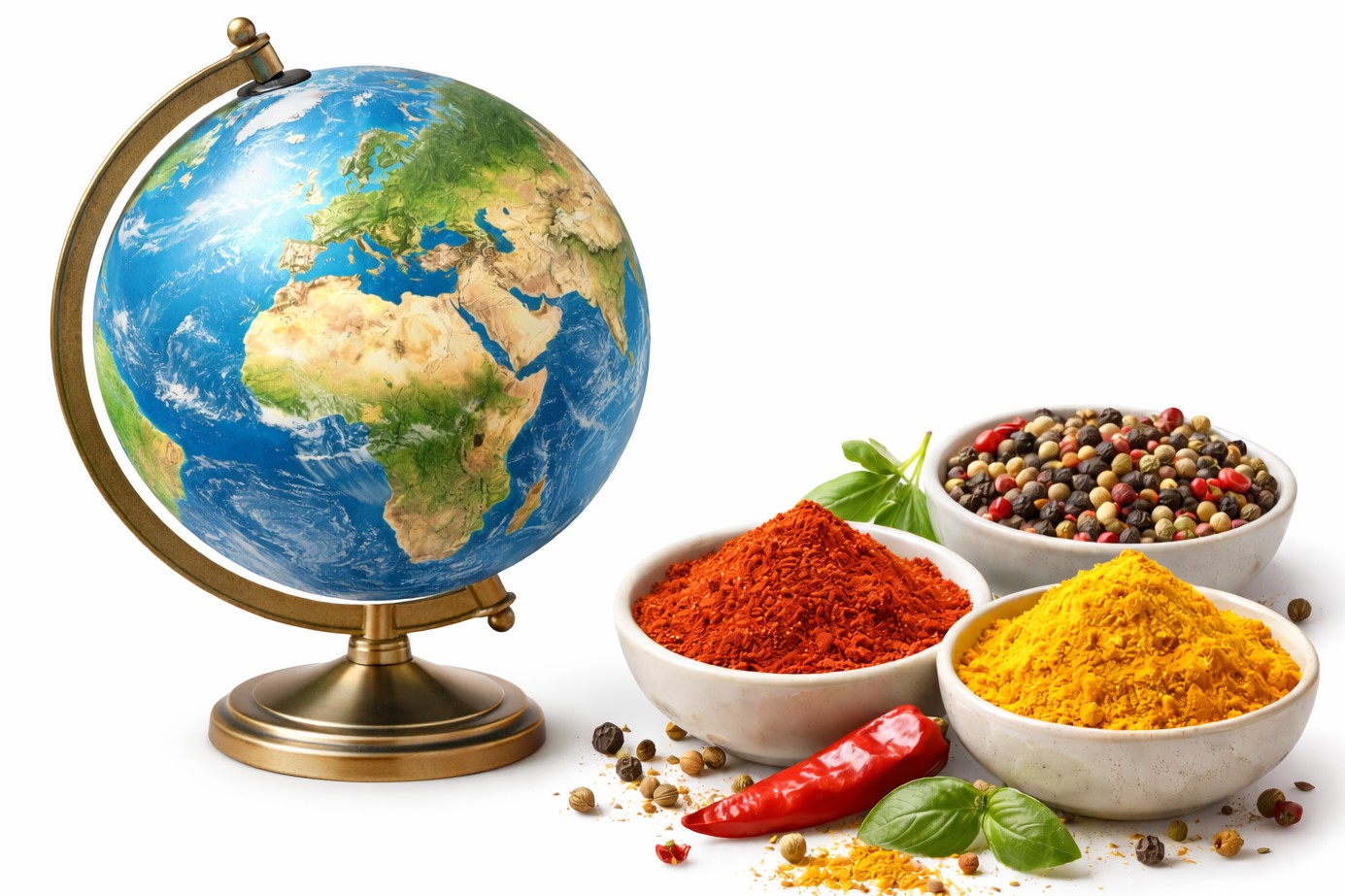 SVĚTOVÁ KUCHYNĚ - koření inspirované chutěmi různých koutů světa.