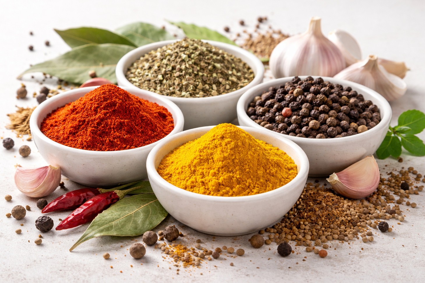 ZÁKLADNÍ KOŘENÍ - každodenní koření do běžného vaření – paprika, pepř, kmín i další kuchyňská klasika.