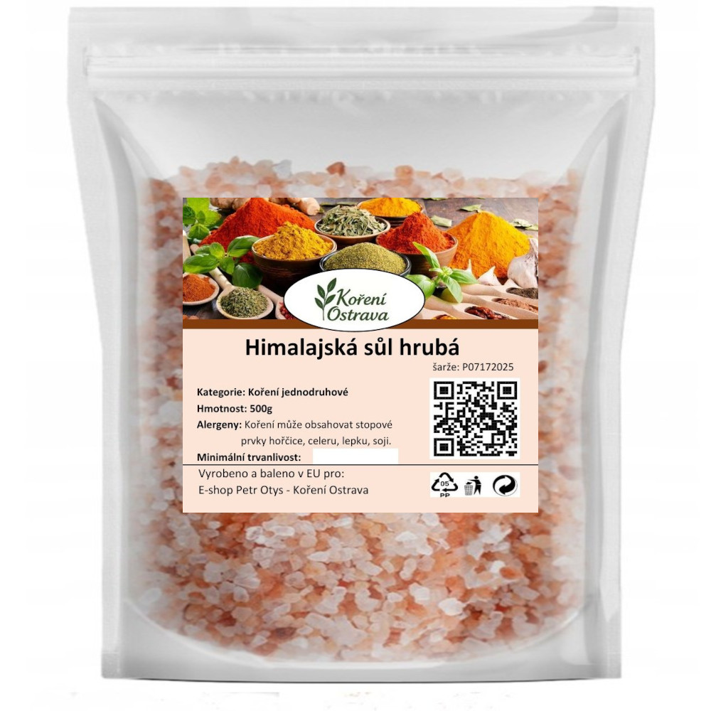 Sůl Himalájská hrubá