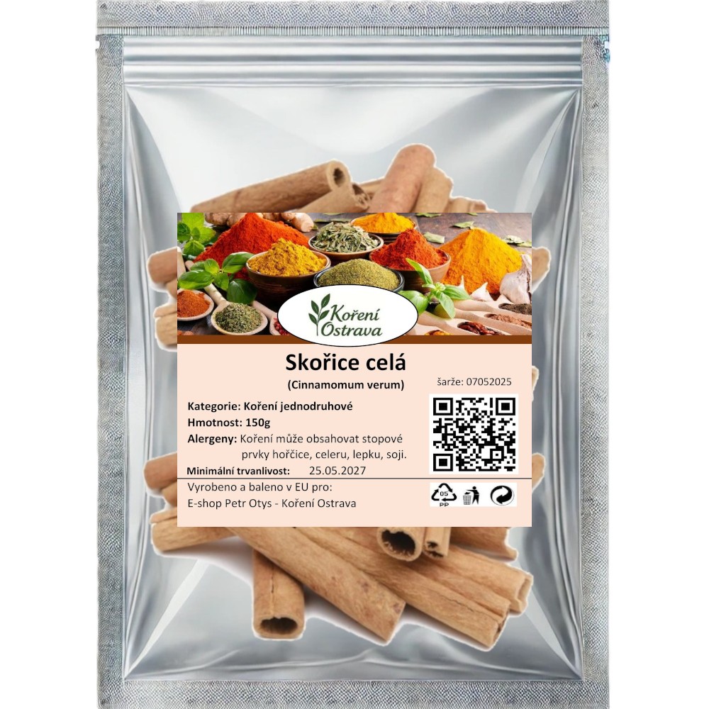 Skořice celá – klasika do sladkých jídel