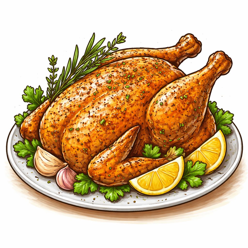 Koření na kuřecí maso, pečené, grilované i dušené.