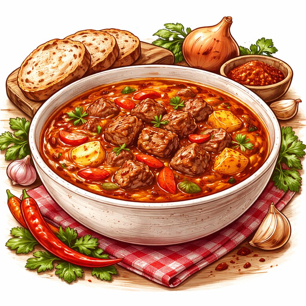 Směsi koření pro guláš, perkelt i další tradiční jídla.