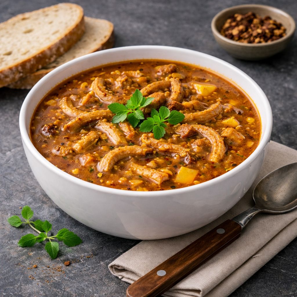 Dršťková polévka