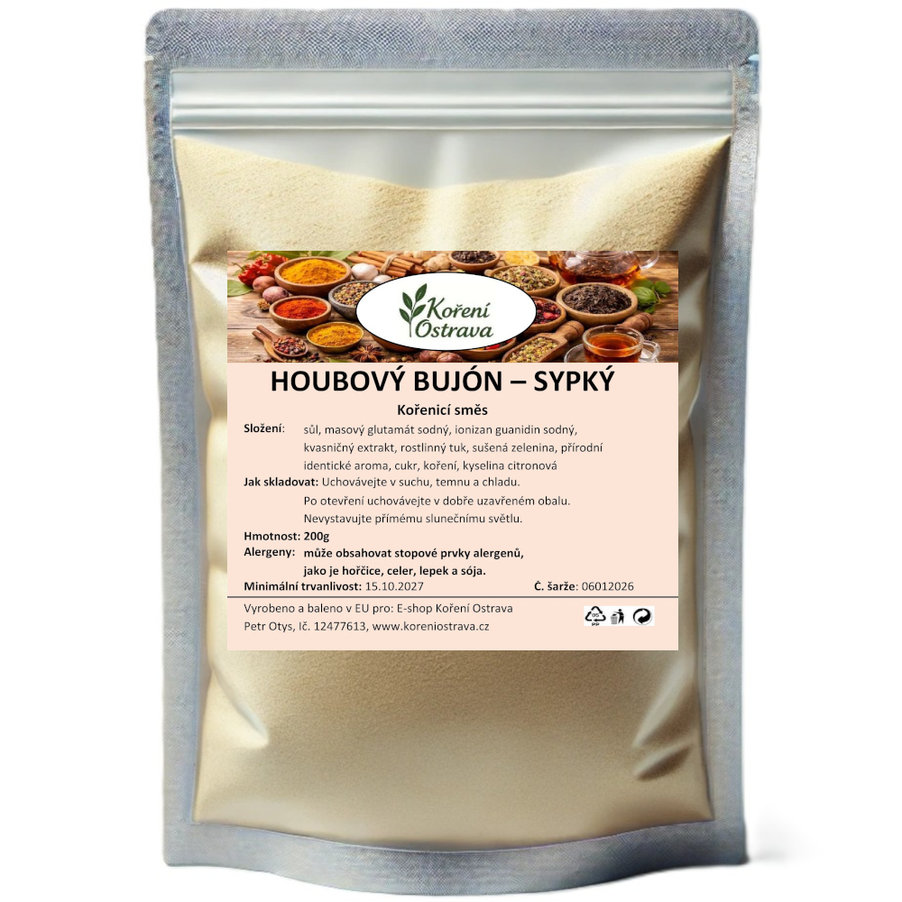 Houbový bujón - sypký