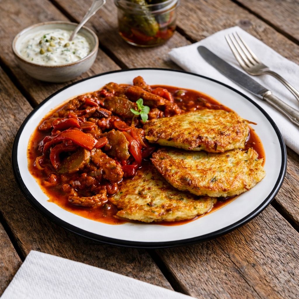 Katův šleh (Flamendr) s bramborákem