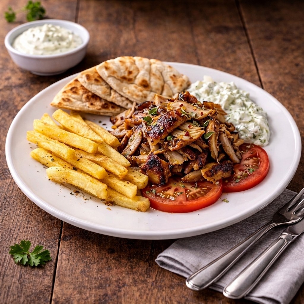 Kuřecí Gyros z pánve