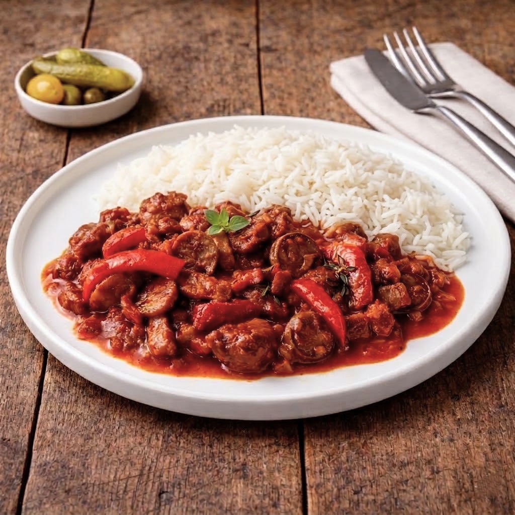 Katův šleh s rýží