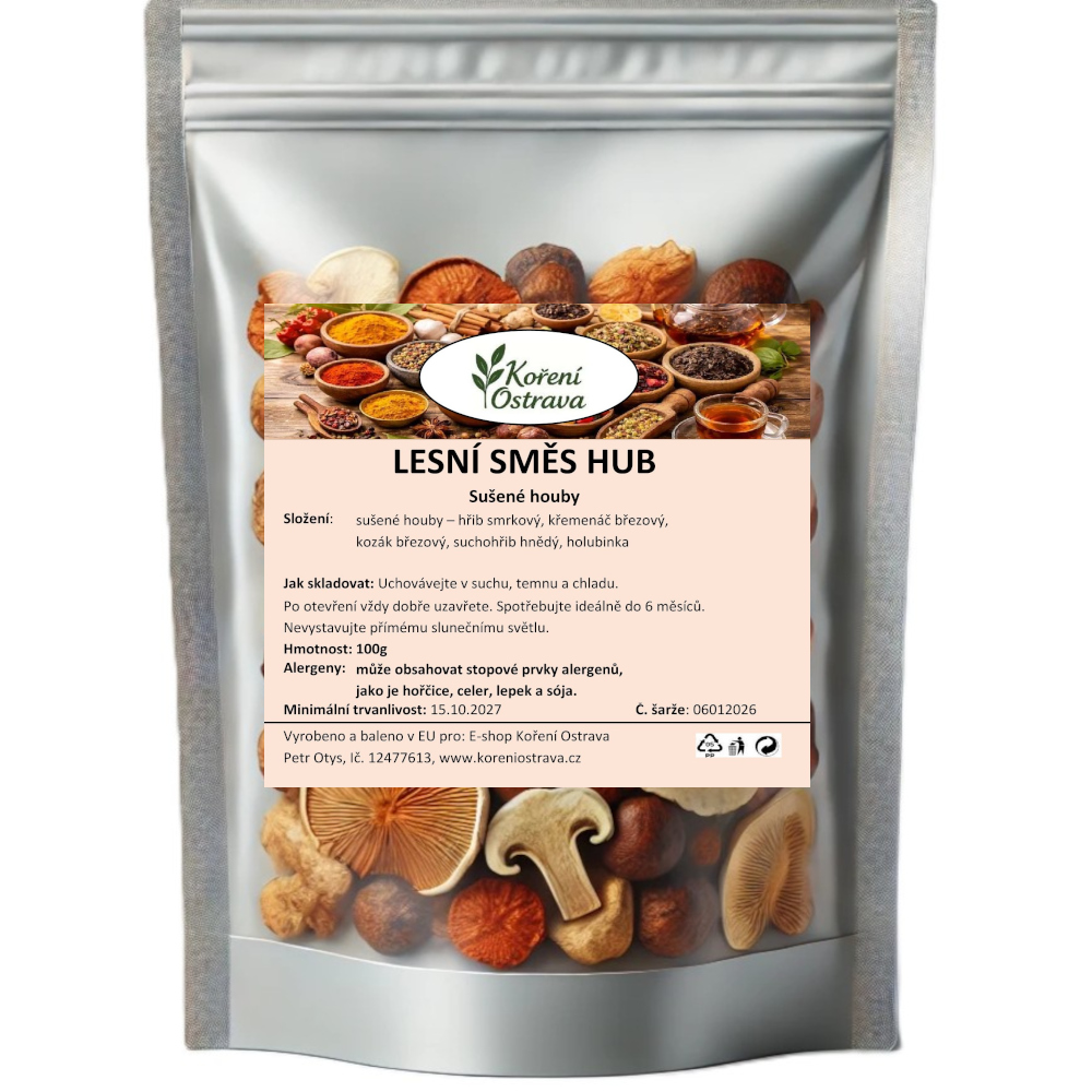 Lesní směs hub