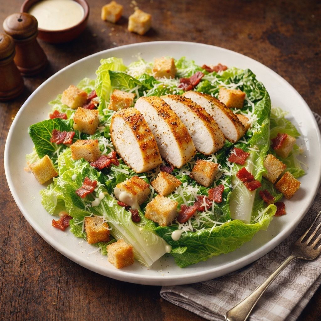 Caesar salát s kuřecím masem