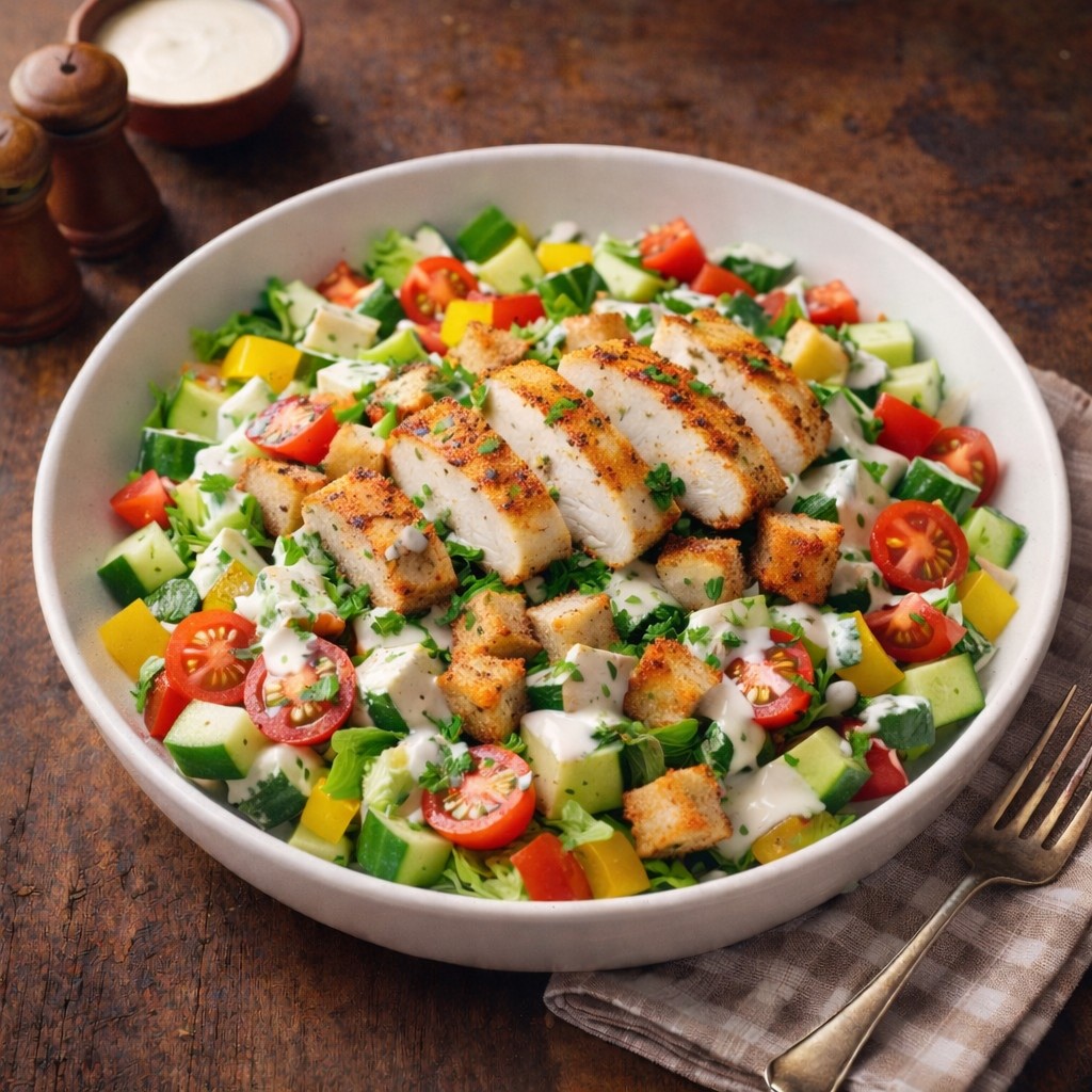 Kuřecí salát s jogurtem