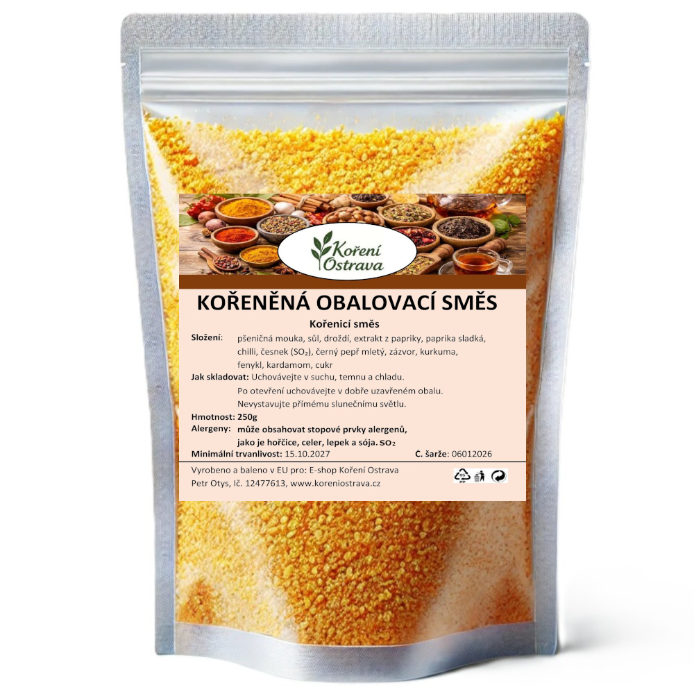 Kořeněná obalovací směs