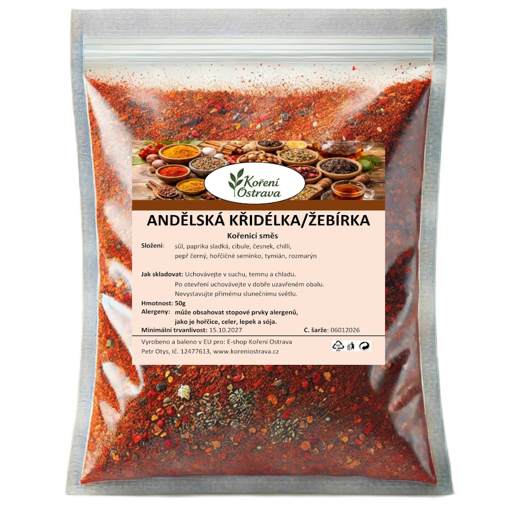 Andělská křidélka/žebírka