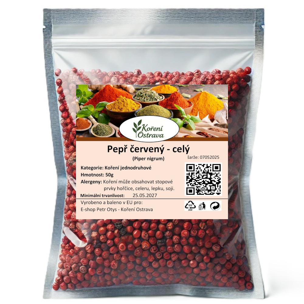 Pepř červený - celý