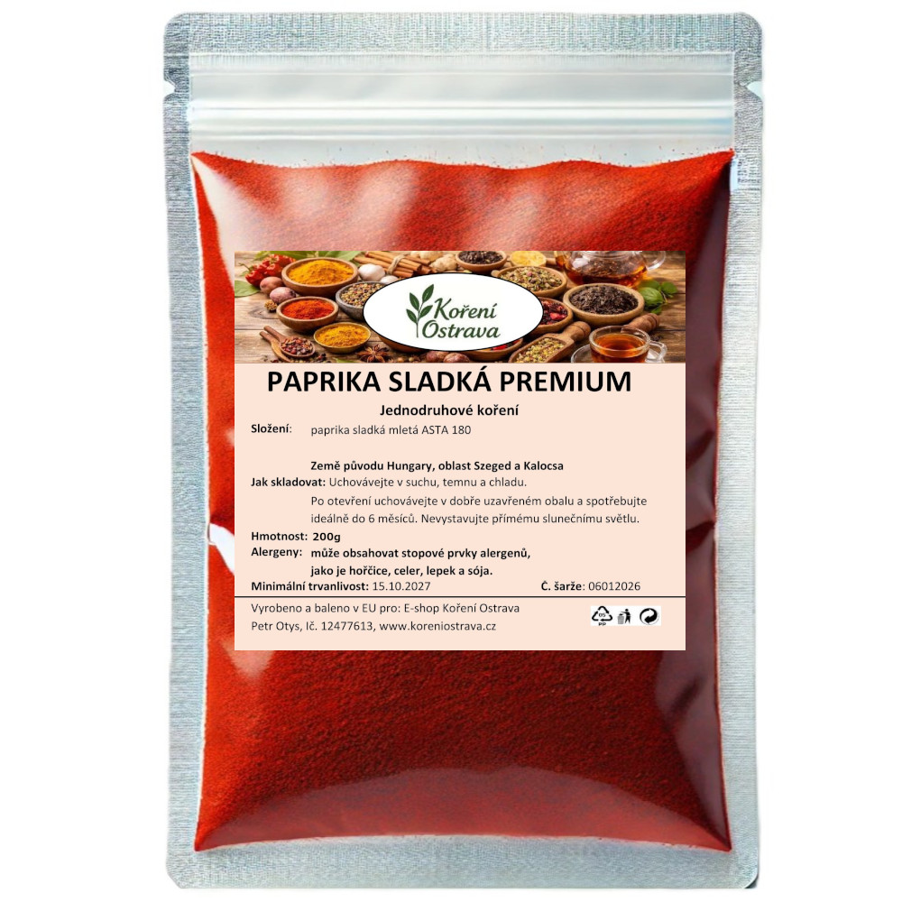 2. Paprika sladká PREMIUM