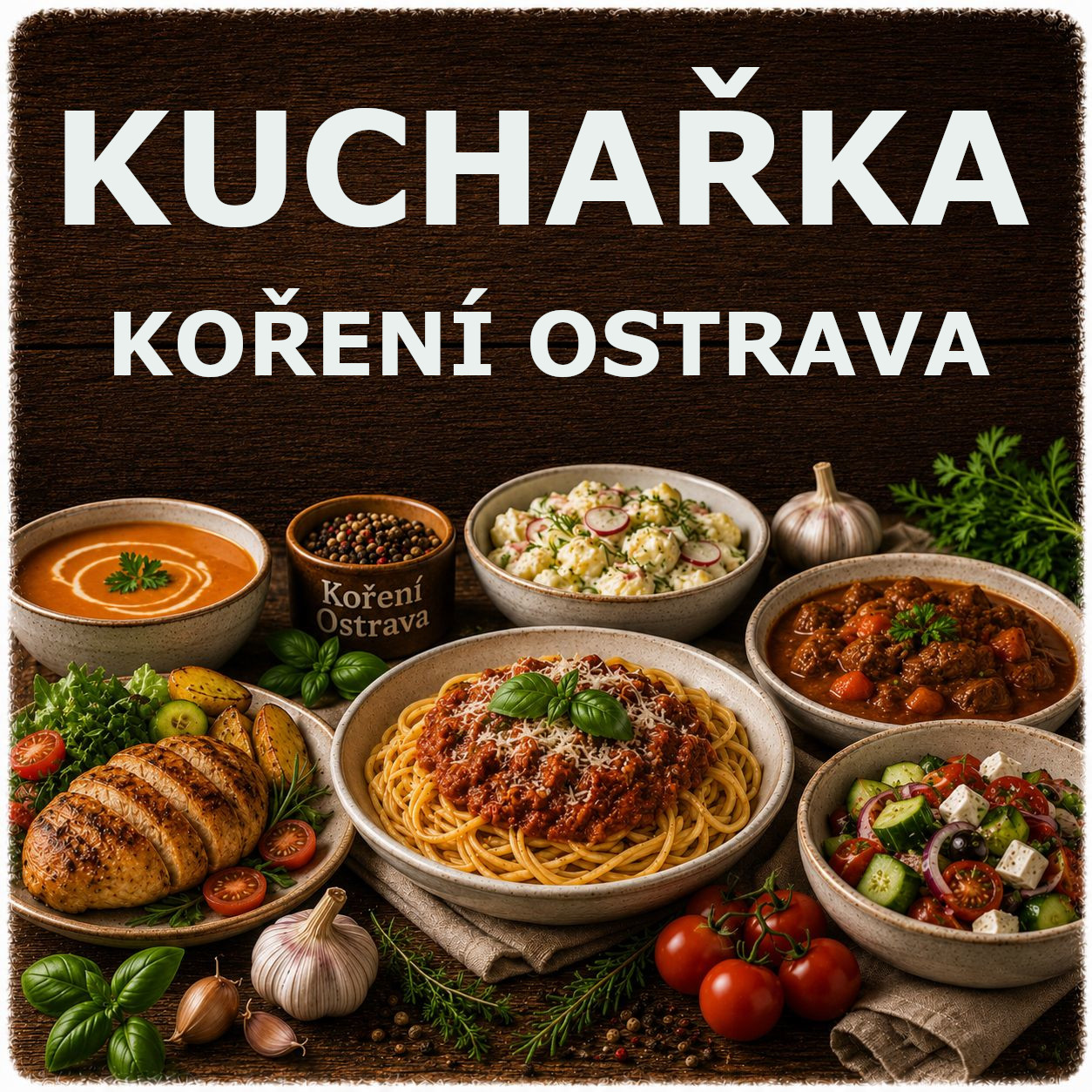 V kuchařce Koření Ostrava si prohlédněte desítky osvědčených receptů, kuchařských tipů a inspirace z české i světové kuchyně.