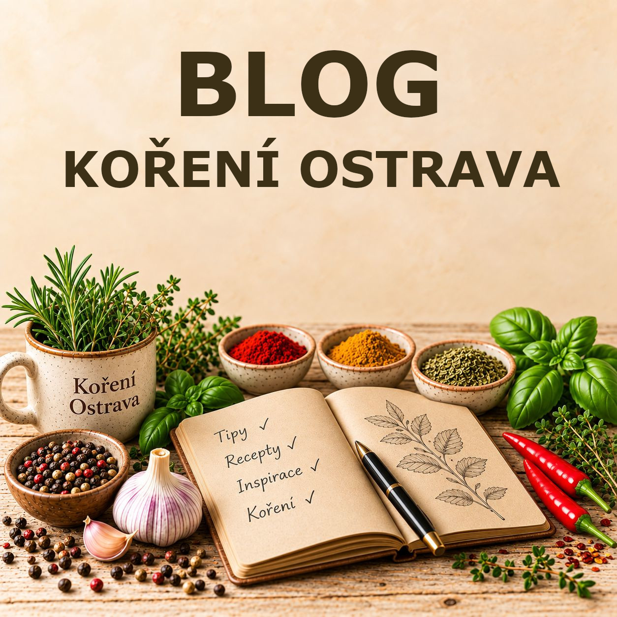 Na blogu Koření Ostrava najdete praktické rady, zajímavosti ze světa koření, tipy na jeho použití i inspiraci pro vaši kuchyni.